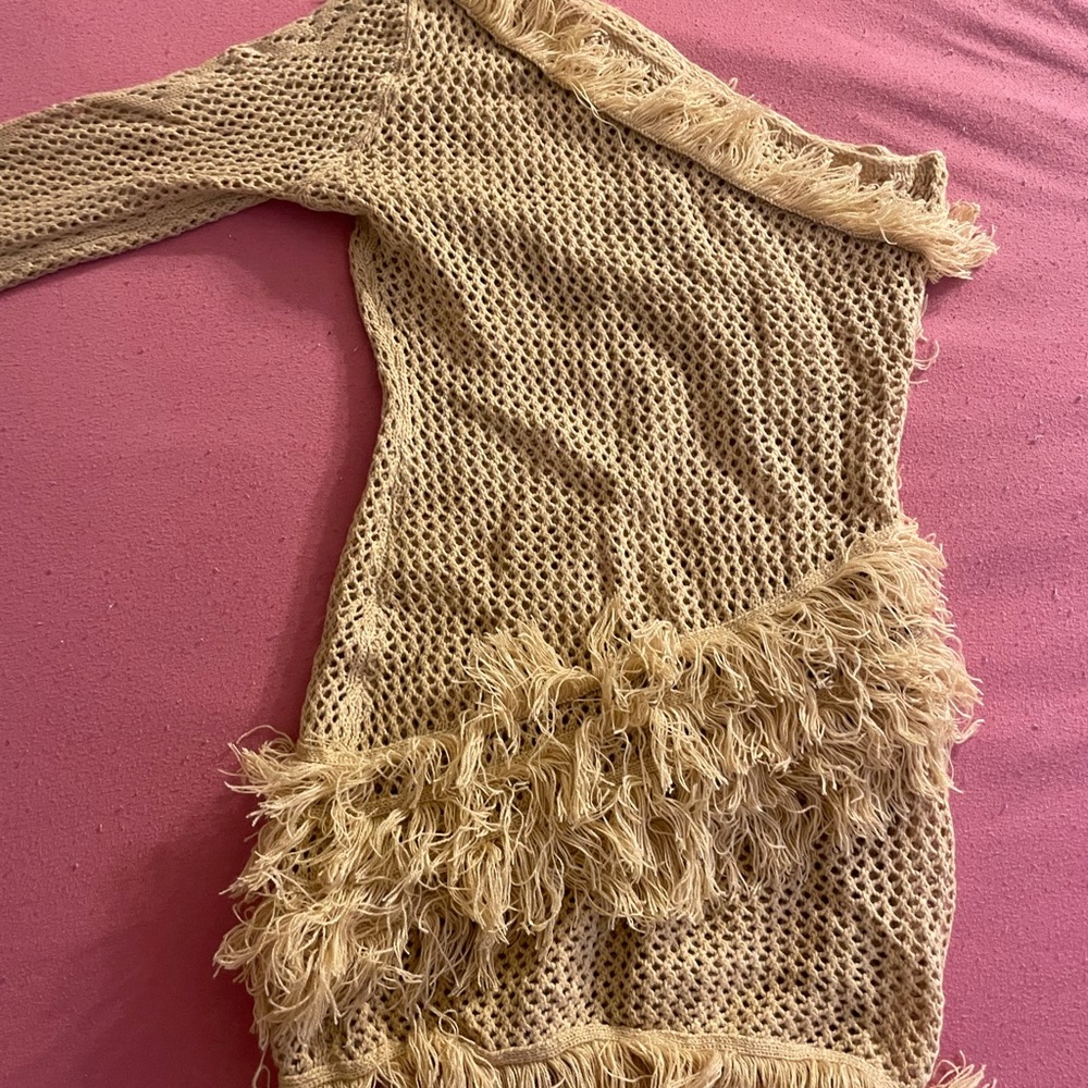 Cute Nude Summer dress or Cover up never worn